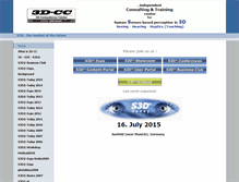 Tablet Screenshot of 3dcc.eu